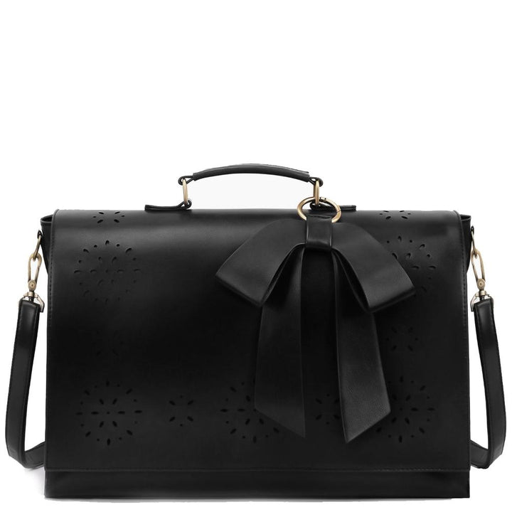 Elegant Bow-Tie Satchel