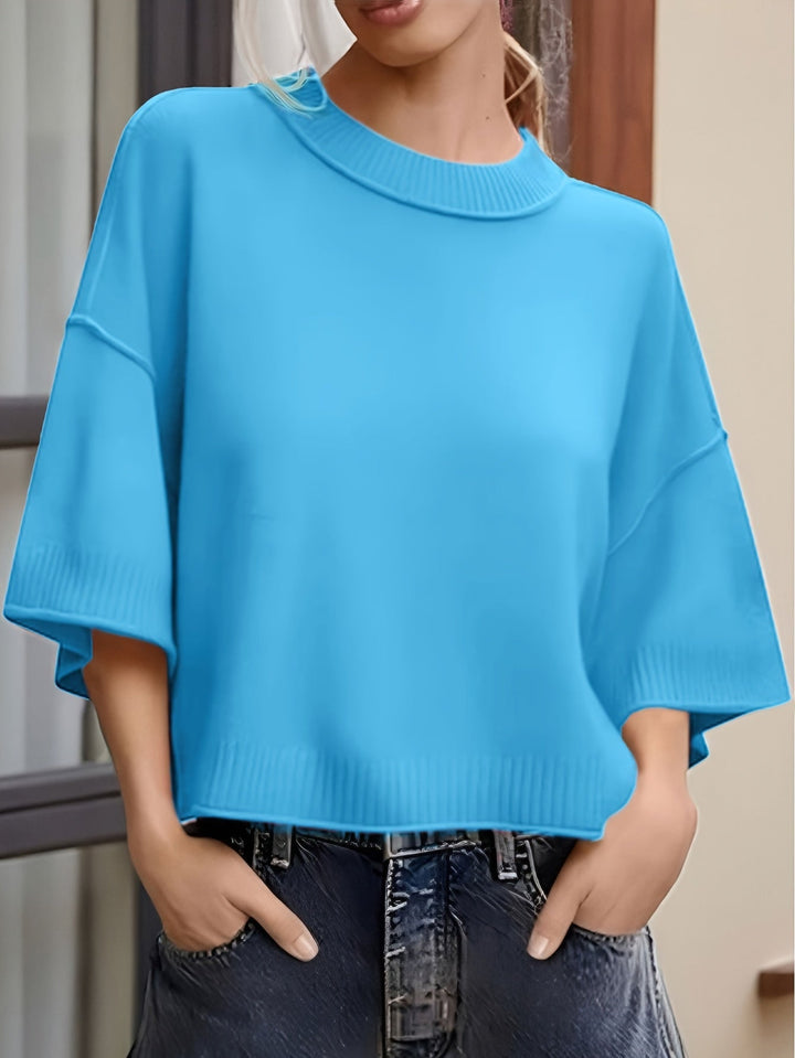 Shilena - Casual Short Sleeve Cardigan