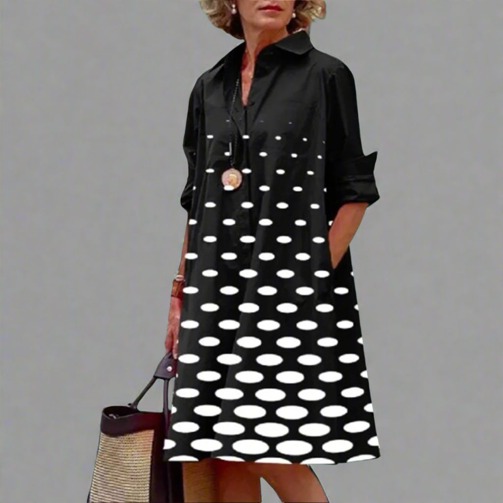Abigail - Luxe Midi Dress with Elegant Design