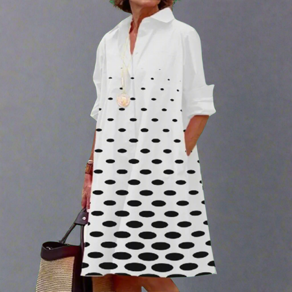 Sophia - Luxurious Midi Dress with Elegant Design