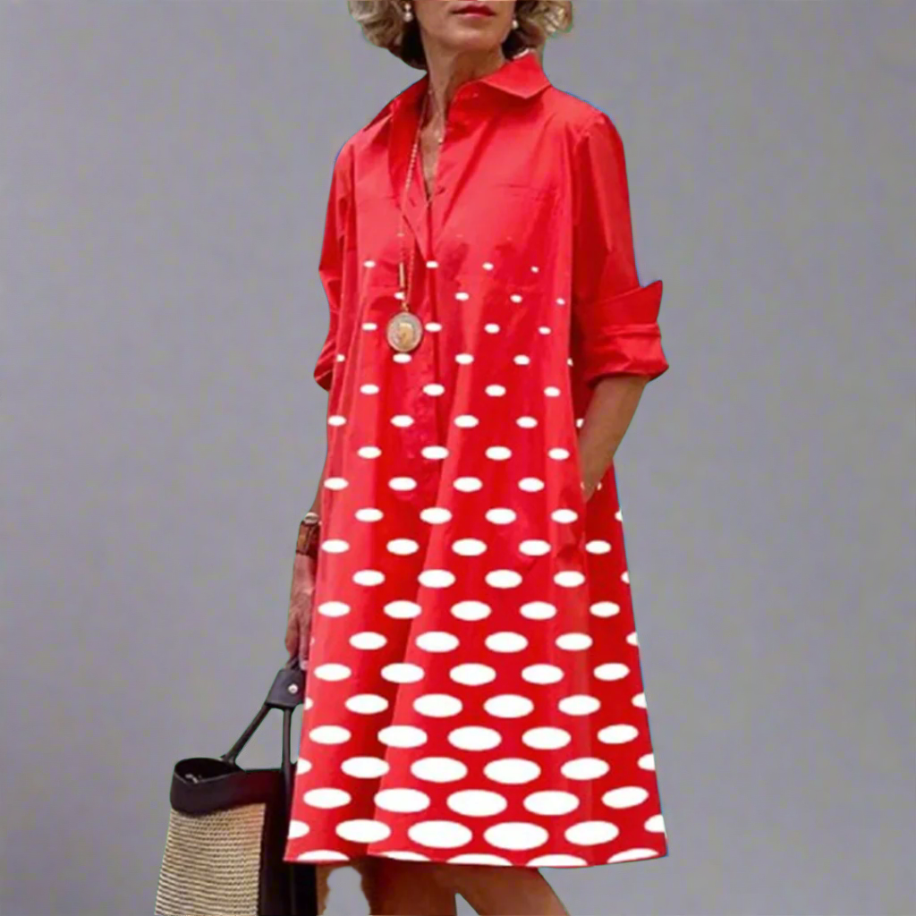 Grace - Elegant Midi Dress for Fashion-Forward Women