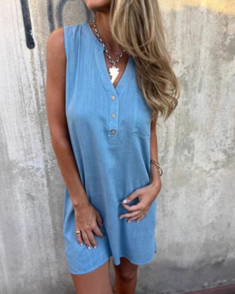 APARE - BOHO SLEEVELESS DRESS