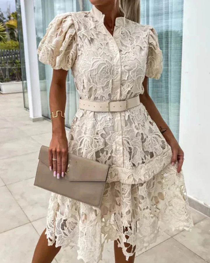 Adelina - Retro Lace Dress