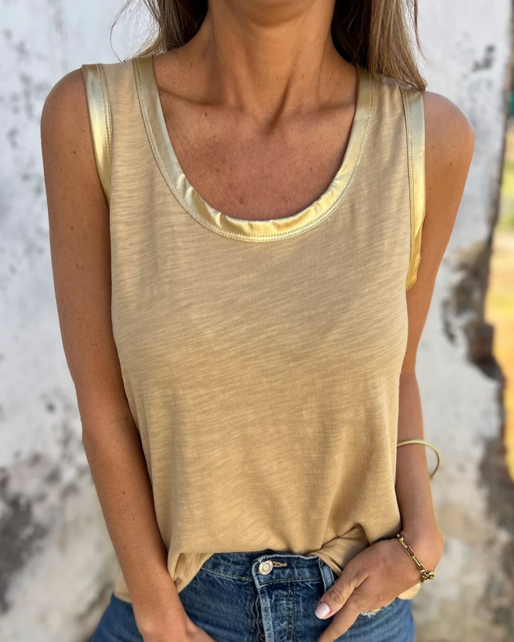 BELEN - SLEEVELESS T-SHIRT
