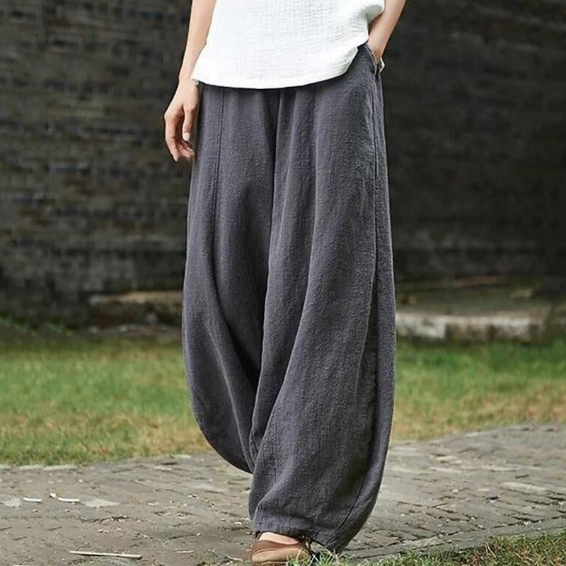 Maggie's Comfort Lantern Pants - Uncomplicated Elegance