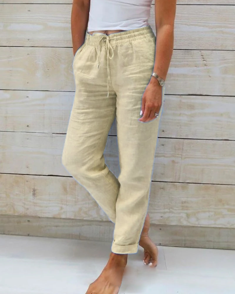 Claza – Relaxed Drawstring Trousers