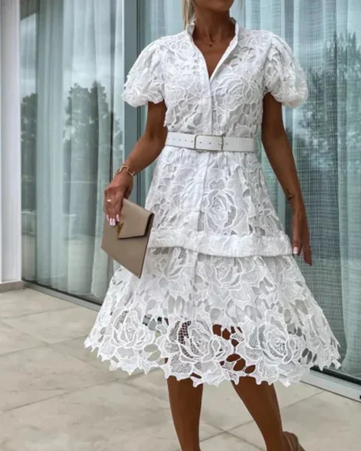 Adelina - Retro Lace Dress