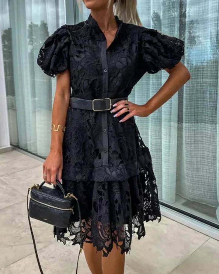 Adelina - Retro Lace Dress