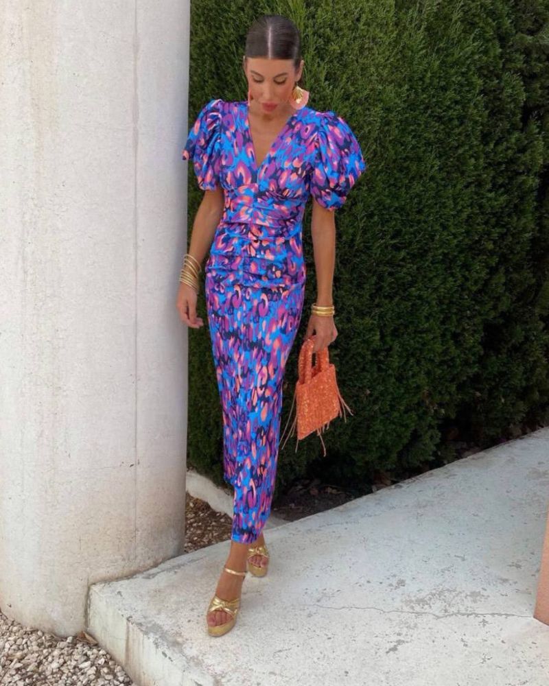 DALINE - Stylish and Vibrant Dress