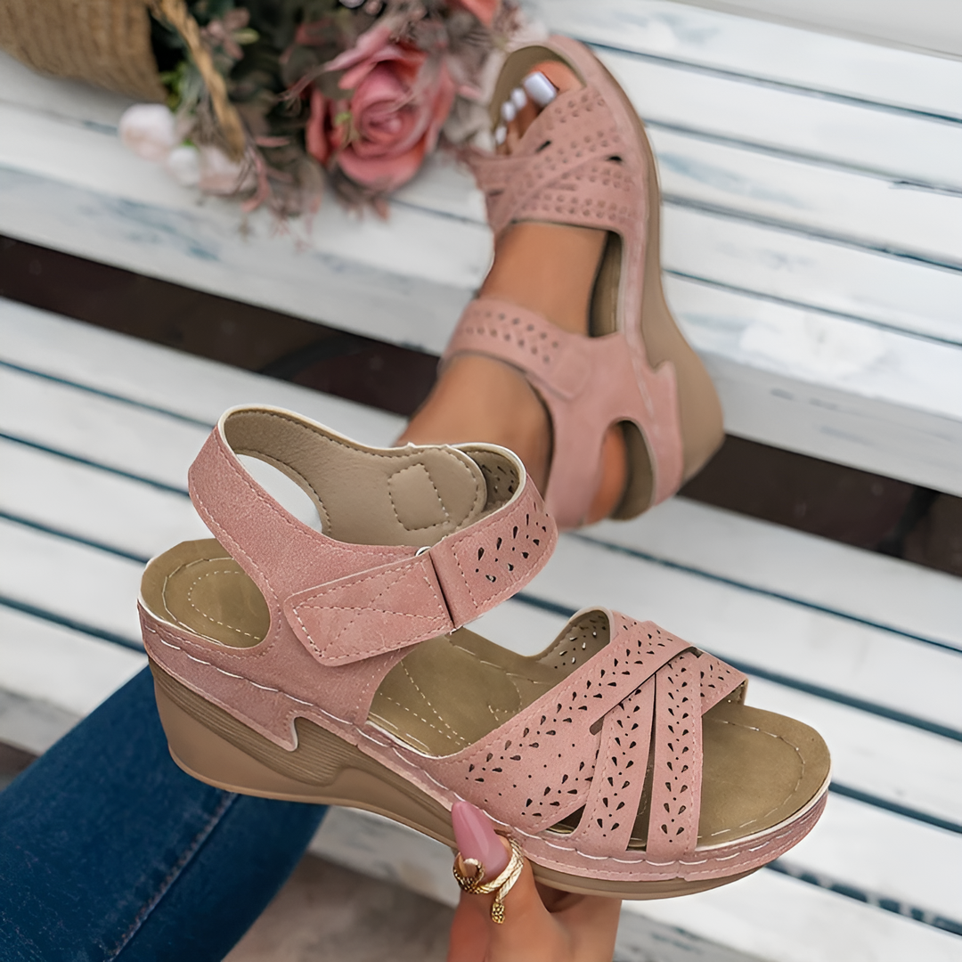 Francesca - Comfort Heeled Sandal