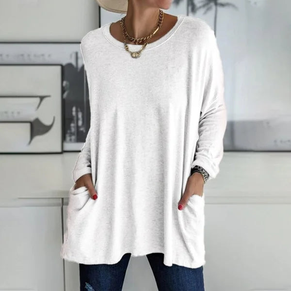 Moira - Relaxed Long Sleeve Top