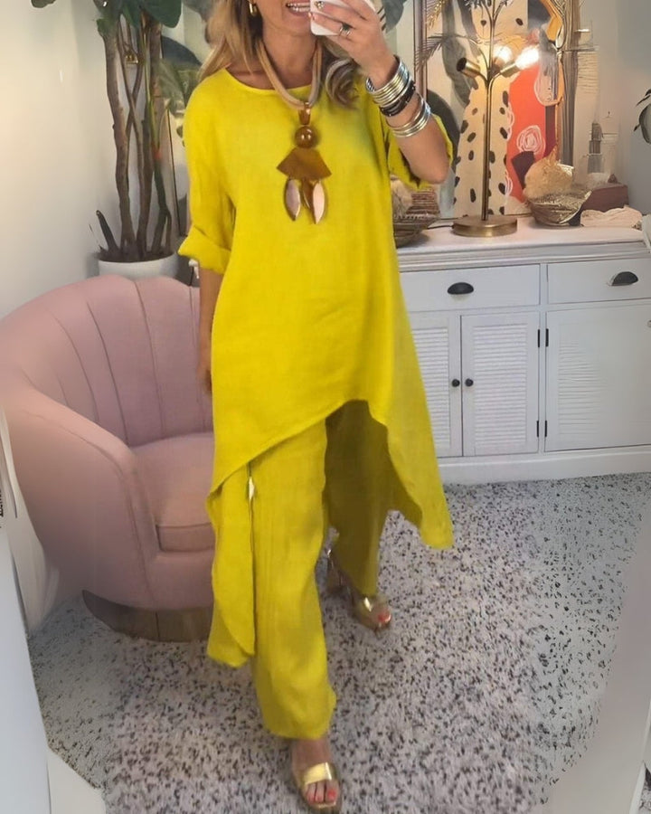 MARILA - COTTON TWO PIECE SET