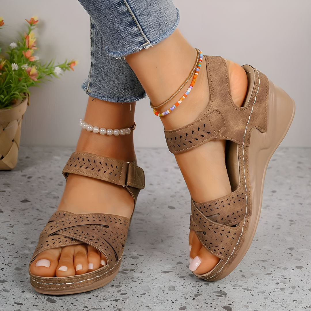 Francesca - Comfort Heeled Sandal