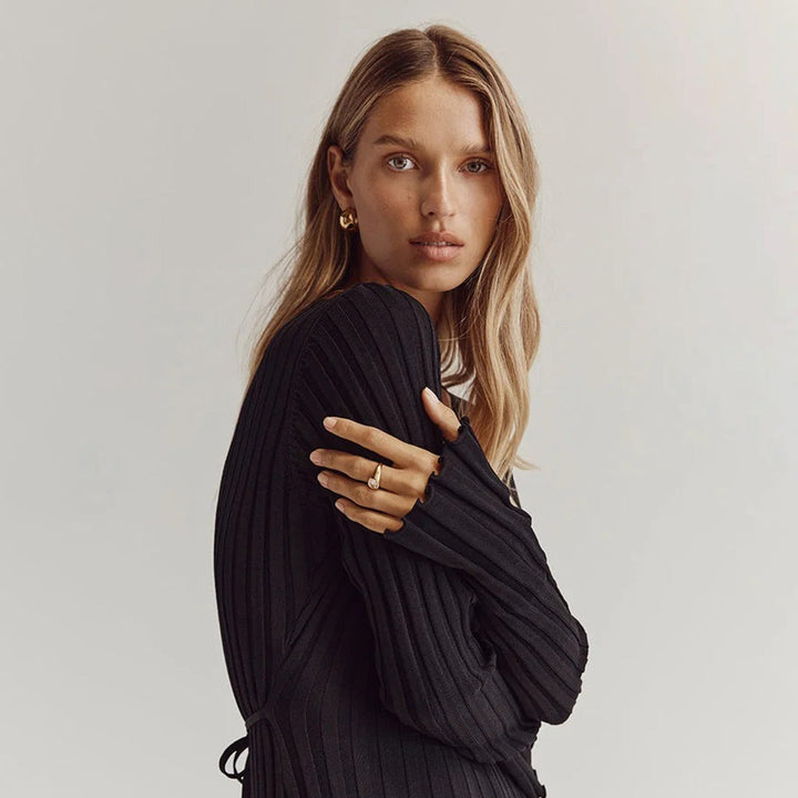 Nola – Knitted Maxi Dress