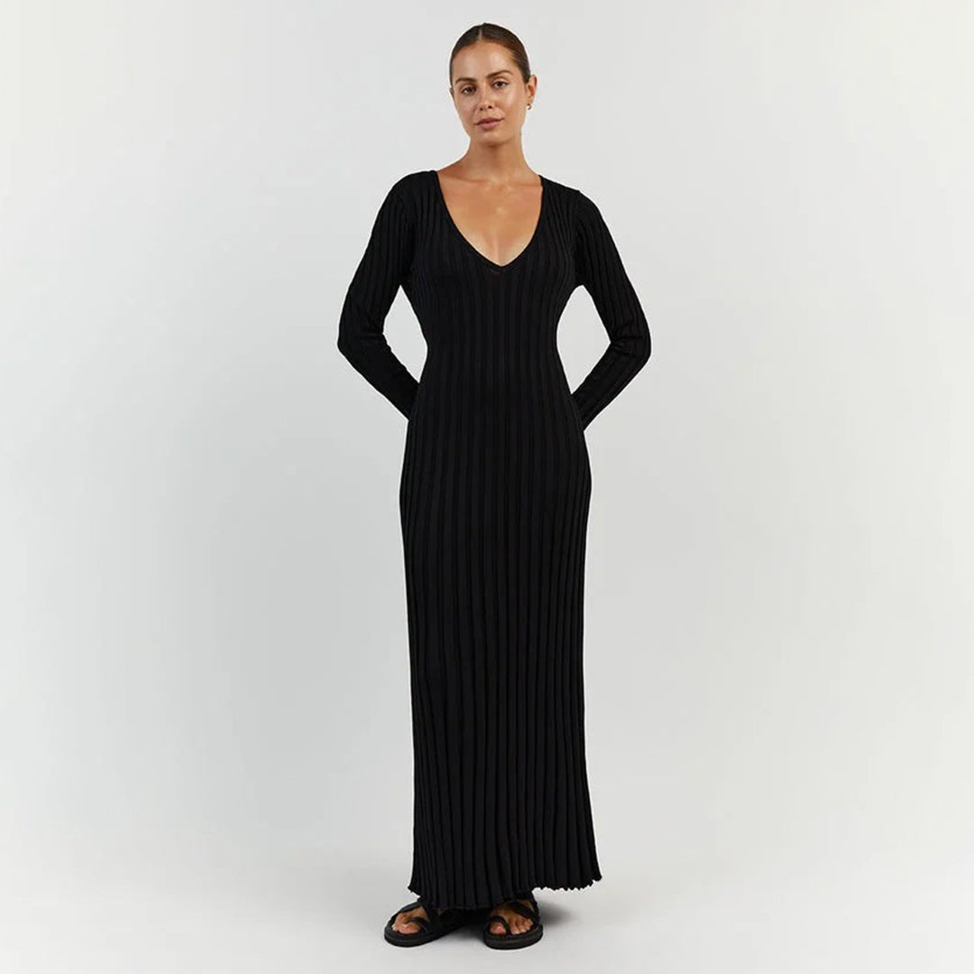 Nola – Knitted Maxi Dress