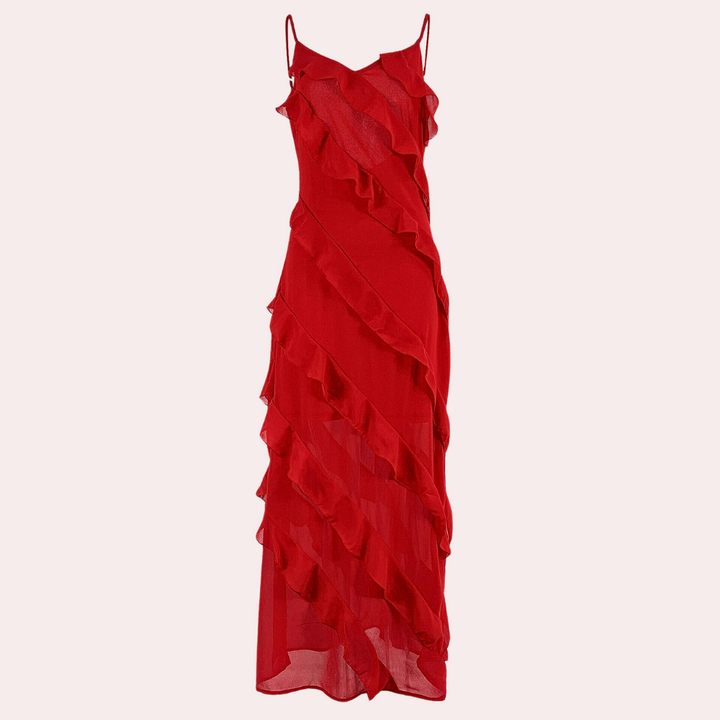 Adrienne β Elegant Ruffled Dress