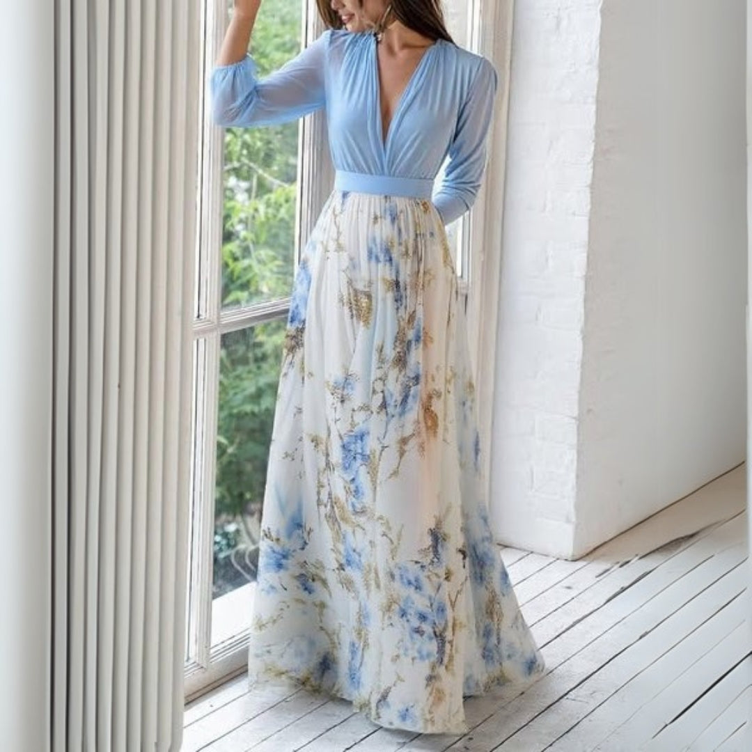 Dolores - Maxi  Dress with Floral Print