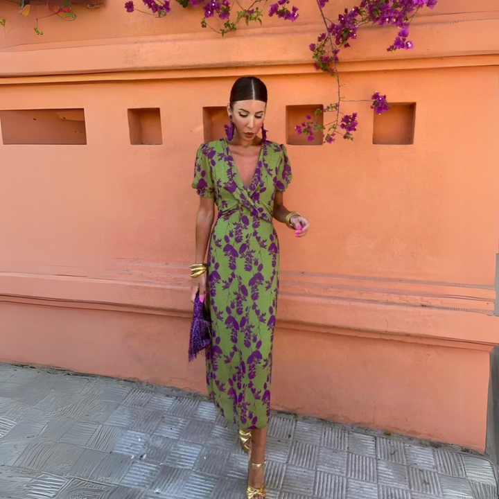 Danielle - Floral Midi Dress