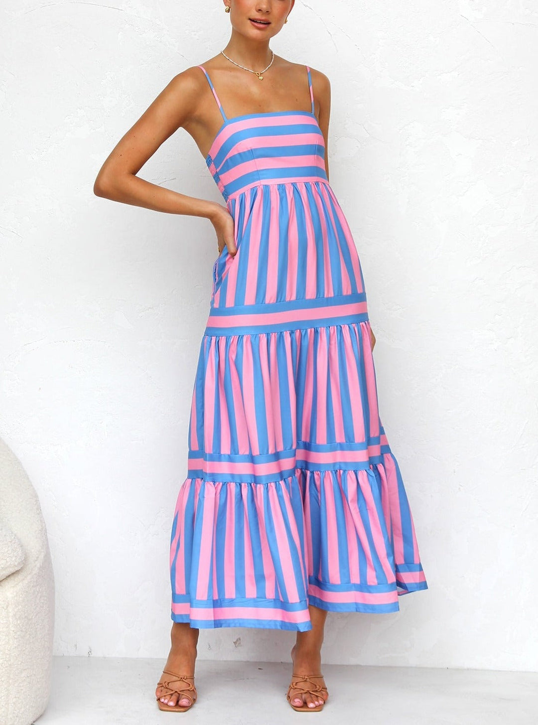 Onaha - Spaghetti Strap Maxi Dress