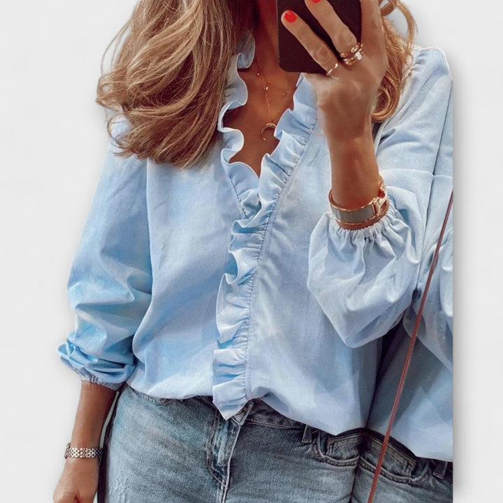 Sarah – An Elegant and Unique Blouse