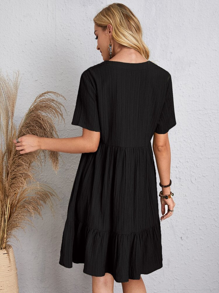 Iris | Effortless & Comfortable Tummy-Flattering Dress
