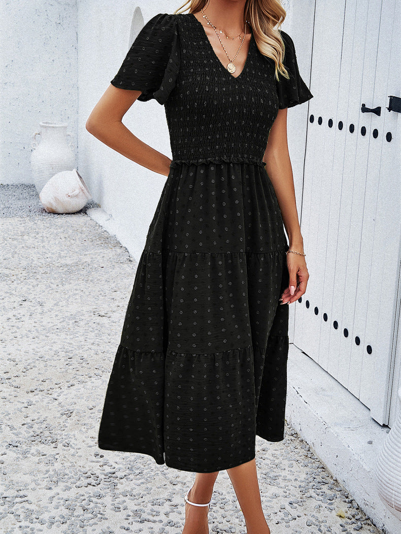 Lola | Flattering Polka Dot Dress