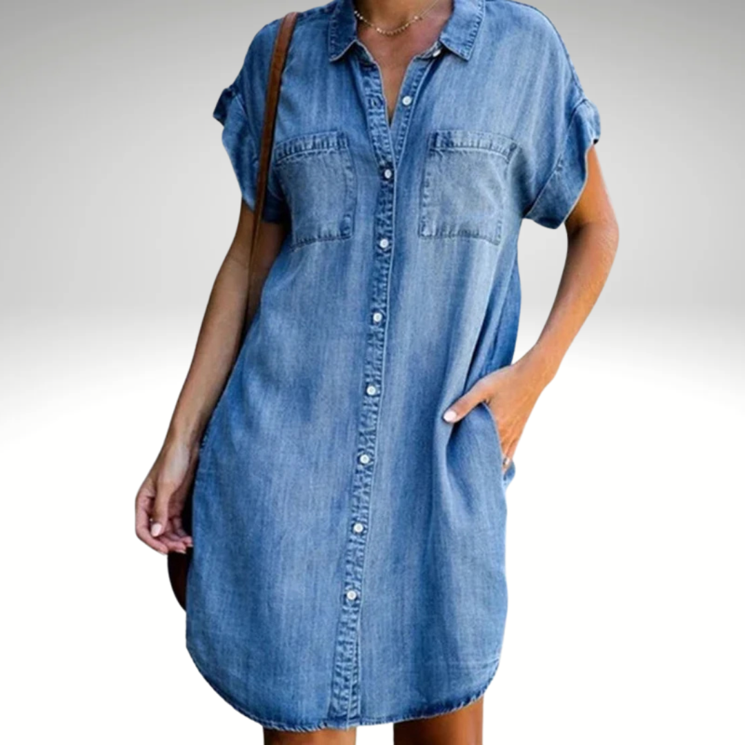 Jeanne - Denim Dress