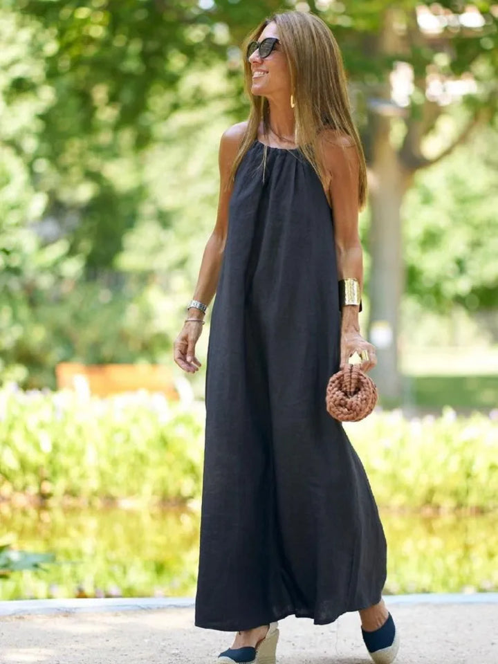 Georgina™ Long Halter Dress