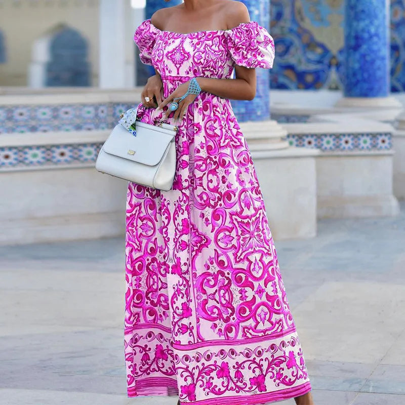 Nora - Off-Shoulder Maxi Dress