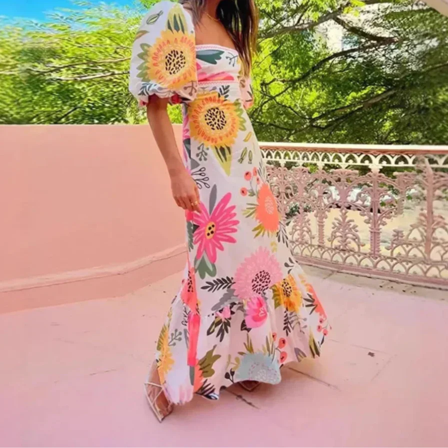 Hadley - Pleated Maxi Dress