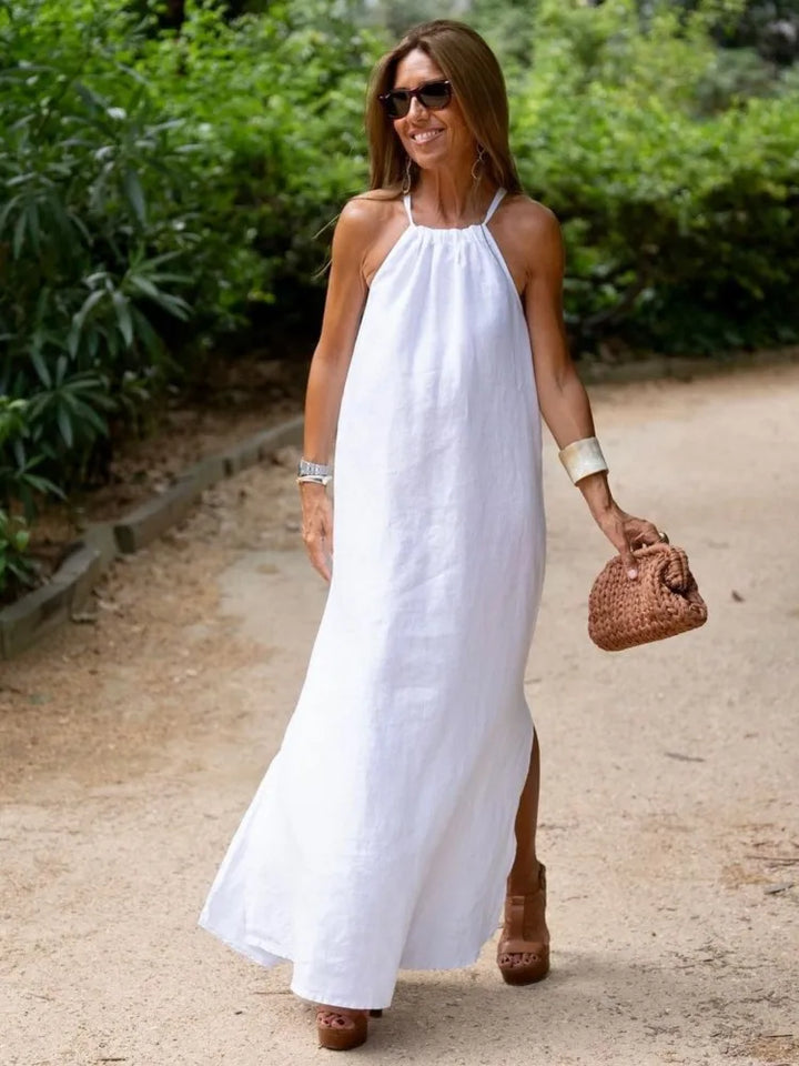 Gina™ Long Halter Dress