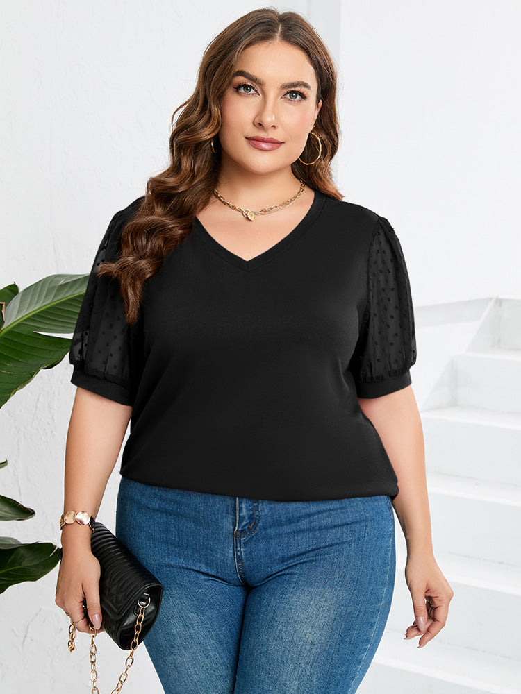 Rhianna™ | Elegant Puff-Sleeve Top