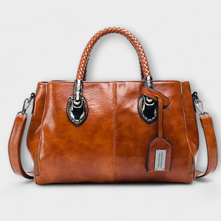 Elegant Leather Duffel Bag