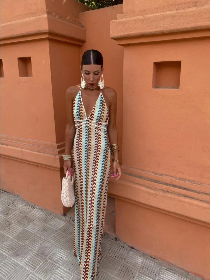 Dilara | Backless Maxi Dress