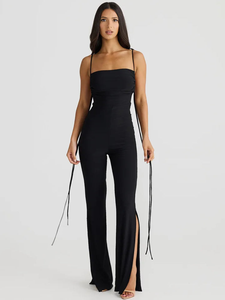 Dulsara | Sleeveless Backless Jumpsuit