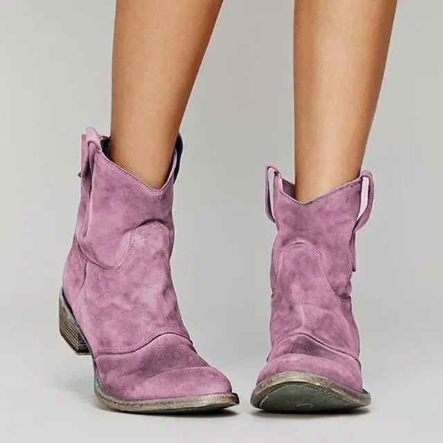 Justin™ | Stylish Western Ankle Boots