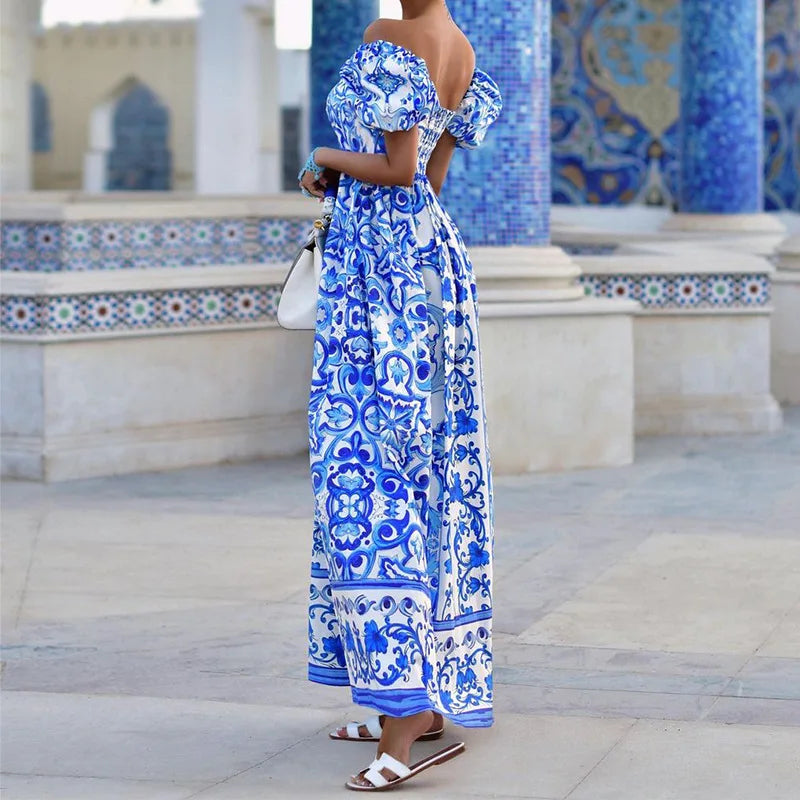 Nora - Off-Shoulder Maxi Dress