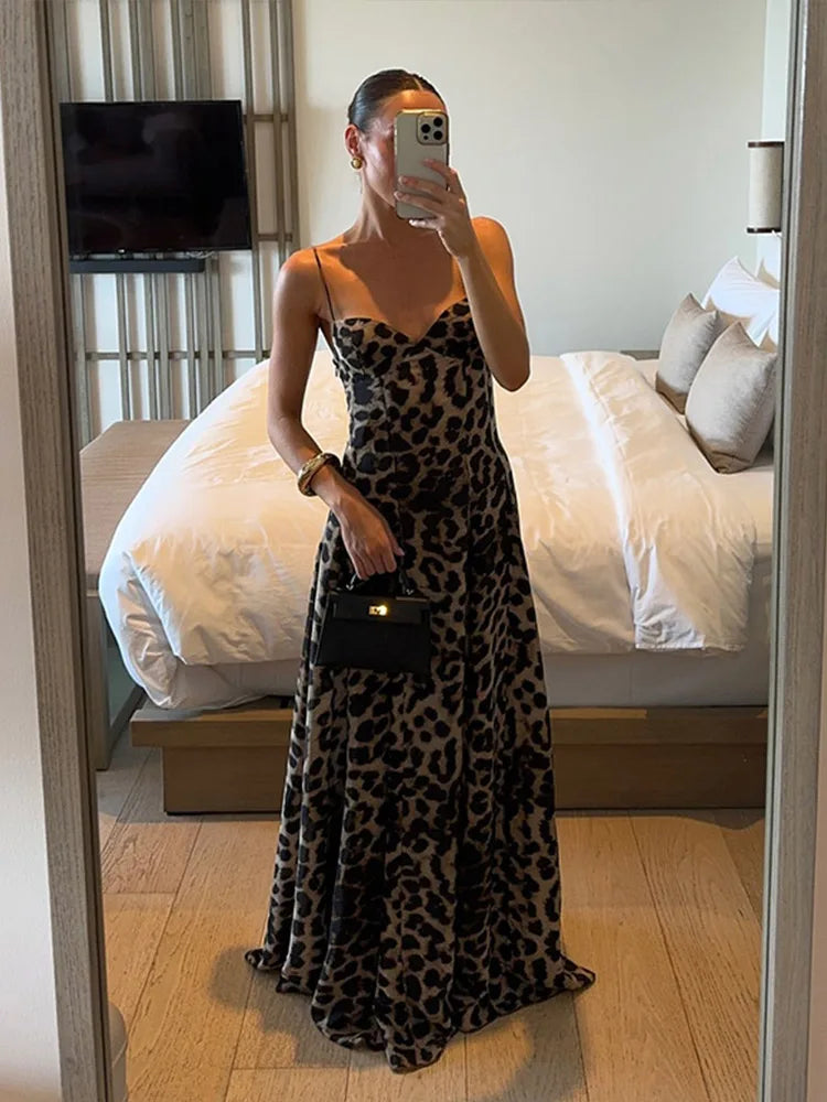 Antonella - Leopard Maxi Dress