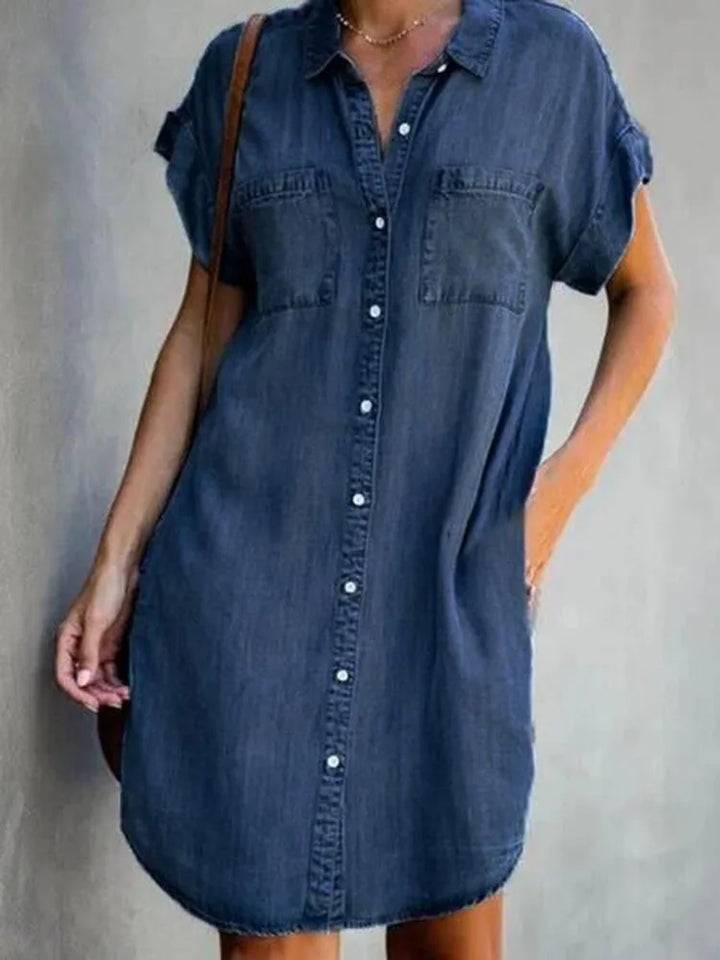 Talia - Timeless Denim Dress