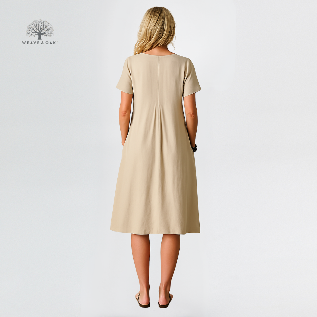 Lina | Timeless Tummy Flattering Comfort Dress