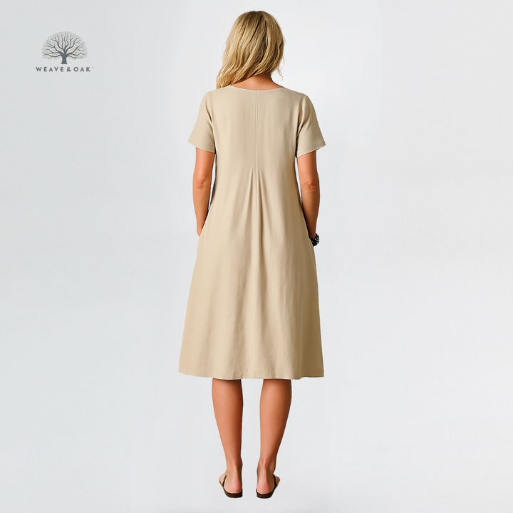 Lina | Timeless Tummy Flattering Comfort Dress