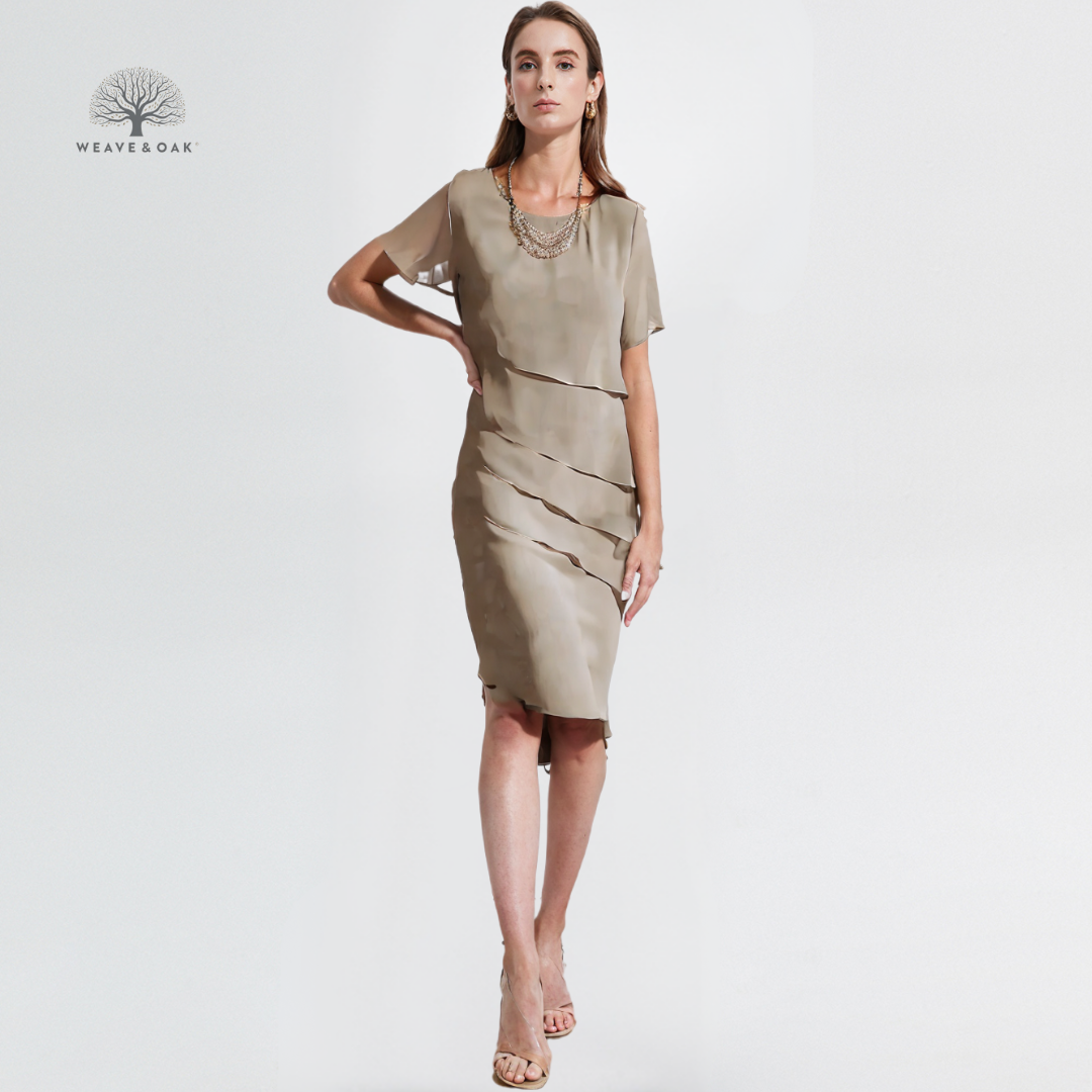 Isabella | Elegant Tummy Flattering Dress