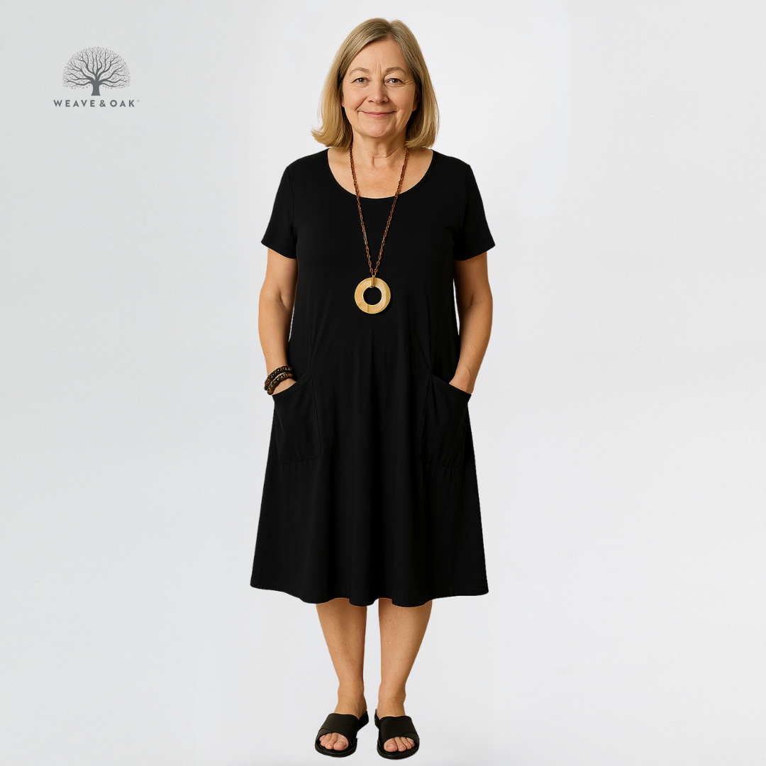 Lina | Timeless Tummy Flattering Comfort Dress