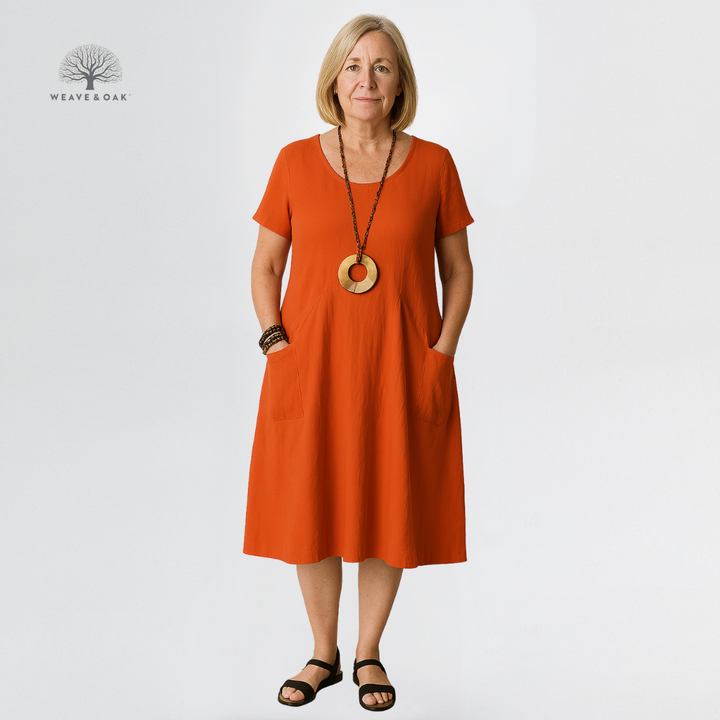 Lina | Timeless Tummy Flattering Comfort Dress