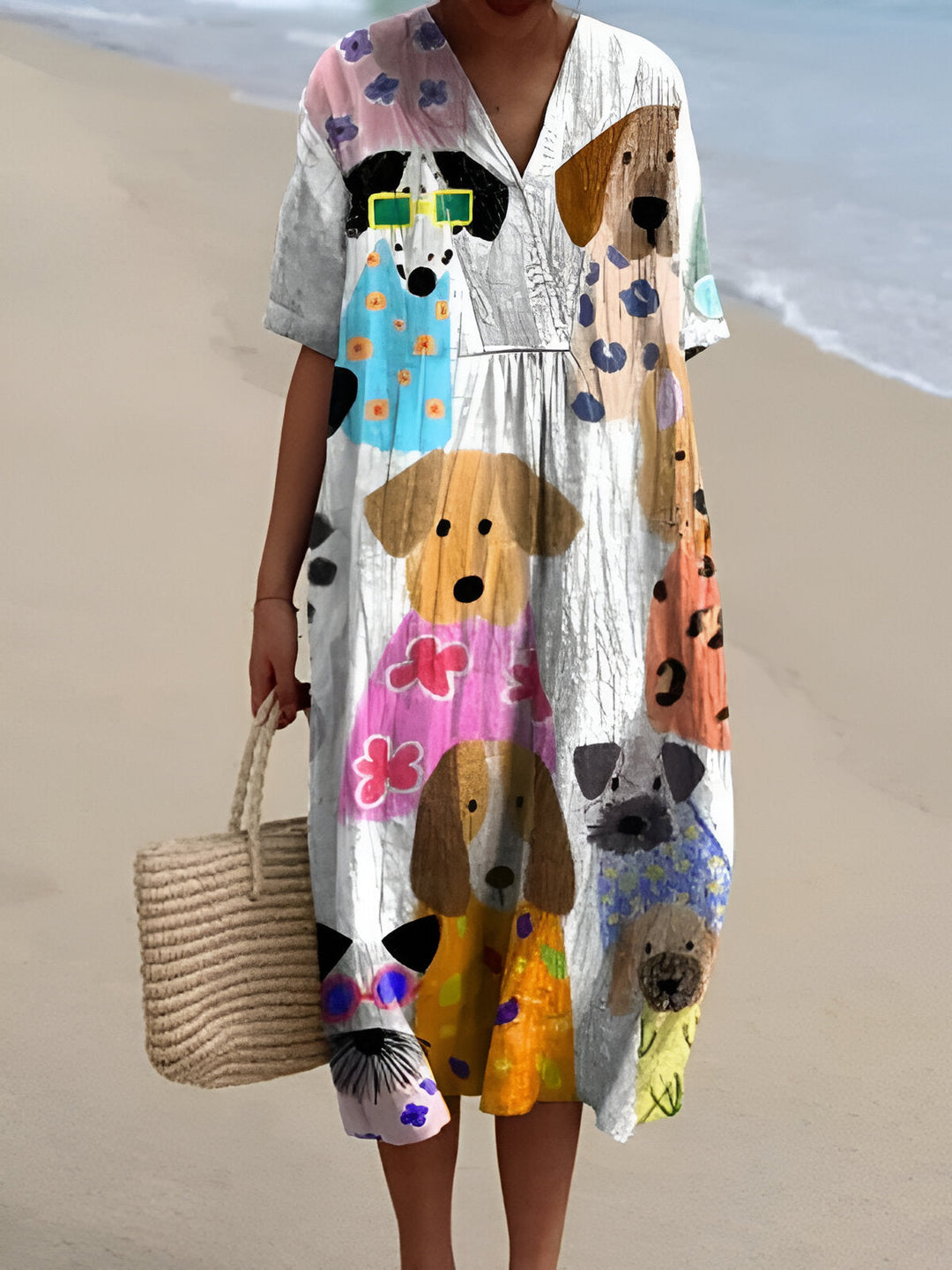 Roberta™ | Summer Breeze Printed Dress