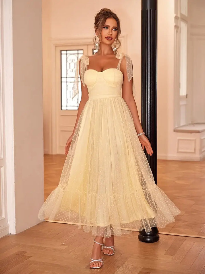 Carmen - Elegant Mesh Gown