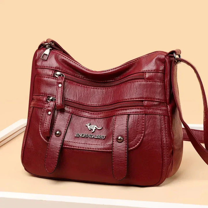 Wren | Stylish Retro Multi-Pocket PU Leather Bag