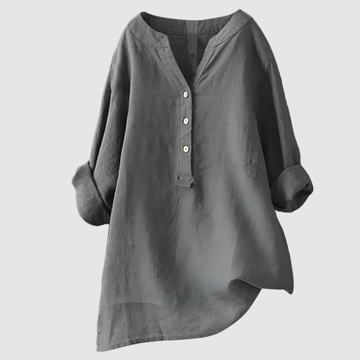 Nayeli™ - AIRY AND COMFORTABLE SHIRT WITH BUTTONS