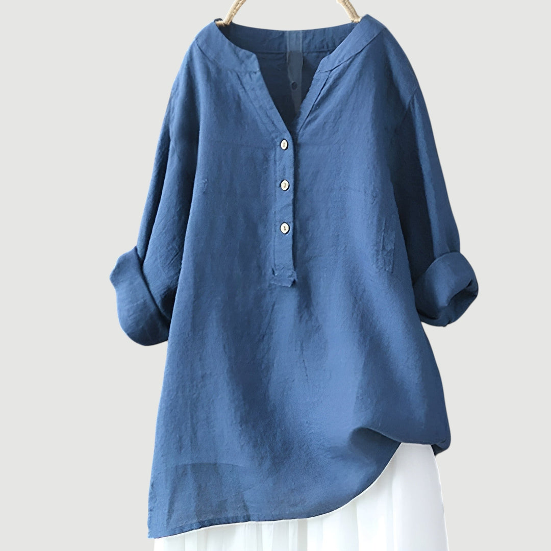 Nayeli™ - AIRY AND COMFORTABLE SHIRT WITH BUTTONS