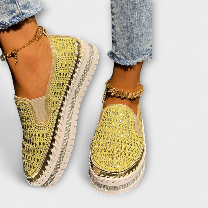 Thalia – Casual Platform Loafers with Round Toe